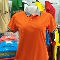 ราคา เสื้อโปโลสีส้ม ปกท็อปดาย มีริ้วสีดำส้ม polopeak (21258270790)