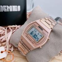 ราคา Skmei นาฬิกาแท้กันน้ำ 30M แถมฟรีกล่องแบรนด์ยี่ห้อ ฟรีผ้าเช็ด เซ็ทเวลา (19004611048)