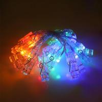 ราคา ไฟหนีบรูป ไฟตกแต่งห้อง คลิปหนีบกระดาษรูปถ่าย ไฟตกแต่ง decorative lights 3 เมตร ตัวหนีบ 20 ตัว สายไฟทำจากยางอย่างดี หลอดไม่ขึ้นสนิม lights4u (21018513148)