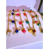 ราคา สร้อยข้อทองเหลืองแท้ ประดับหินแท้ (19866861328)