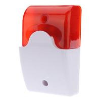 ราคา สัญญาณเตือนไฟไหม้ Mini siren with half strobe 12VDC 110dB ABS Housing Red แจ้งเหตุไฟไหม้ สัญญาณส่งเสียงเตือนภัย อุปกรณ์เพื่อความปลอดภัย (11292645542)