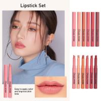 ราคา HOLD LIVE 6ชิ้นถ้วยชุดลิปสติกลิปสติกเนื้อแมทกันน้ำกันติดถ้วยลิปสติกสีเวลเว็ดชุดลิปสติกครีม ส่องแวววาวผิวด้าน S4G5 (20505518390)