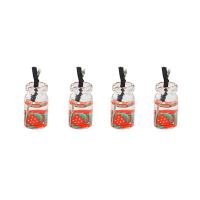 ราคา 6ชิ้น ถุง Handmade ใสแก้วขวดเก็บฝัน Charms Mini ขวดน้ำดื่ม FruitOrange สตรอเบอร์รี่น้ำมะนาวองุ่น Charm จี้สำหรับสร้อยคอต่างหูพวงกุญแจ DIY Craft (9359374294)