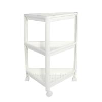 ราคา ชั้นวางเข้ามุมพลาสติก ชั้นวางของพลาสติก ชั้นวางสามเหลี่ยม ชั้นวางห้องน้ำ ชั้นในห้องน้ำ 2ชั้น 3ชั้น มีรูระบายน้ำ แข็งแรงทนทาน lights4u (16079013658)