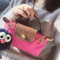 ราคา Longchamp Bag mini leather handbag French mini mobile phone cosmetic bag Mori hand carry dumpling bag Messenger handbag (19941450110)