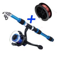 ราคา คันเบ็ดและรอกตกปลา 1 8 ม คันเบ็ดพร้อมรอกตกปลาและอุปกรณ์ตกปลา 150 ม สายตกปลาสำหรับการตกปลาแบบครบชุด (19478488531)