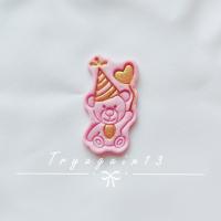 ราคา HBD ป้ายน้ำตาล ตกแต่งหน้าเค้ก ตกแต่งคัพเค้ก น้ำตาลกินได้ (20159534775)