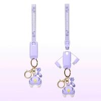ราคา พวงกุญแจเซลล์สายเคเบิลชาร์จโทรศัพท์พวงกุญแจสาย USB แบบ3อิน1แบบพวงกุญแจสายชาร์จเร็วแบบพกพาอเนกประสงค์พร้อมขั้วต่อชนิดพอร์ต C ไมโคร USB I สำหรับ IOS Android Type C 15Cm (17168985213)