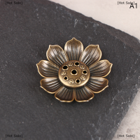 ราคา Hot Sale ที่จุดธูปอัลลอยด์1ชิ้นแท่นวางธูปดอกบัวดอกบัวทองสัมฤทธิ์ (21197358822)