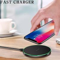 ราคา COD wireless charger 10w ที่ชาร์จไร้สาย ที่ชาร์จแบตพกพา แท่นชาร์จไร้สาย 10w Quick Wireless Charger เครื่องชาร์จแบบไร้สาย หัวชาร์จมือถือ ชาร์จเร็ว (7376550718)