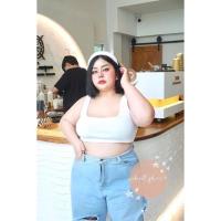 ราคา พร้อมส่ง เสื้อกล้าม เสื้อกล้ามไซส์ใหญ่ เสื้อสาวอวบ เสื้อคนอ้วน เสื้อกล้ามสาวอวบ (20566062675)