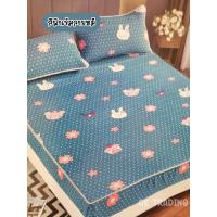 ราคา ผ้ารองกันเปื้อนยางพารา สีพื้น ปั้มลาย เซ็ท 3 ชิ้น ผ้าปูที่นอน ผ้ารองที่นอนกันฝุ่น ขนาด 6 ฟุต หนา 12 นิ้ว (20720979438)