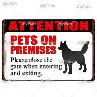 ราคา 2023 Fashion Dog Waste Metal Sign Plaque Metal Tin Sign Vintage Wall Decor For Club Man Cave Bar Decoration Pet No Tin Plate Wall Painting (19899591787)