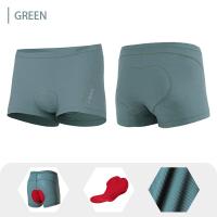 ราคา กางเกงปั่นจักรยานสำหรับผู้ชายกางเกงจักรยานเสือภูเขาดูดซับระบายอากาศได้เหงื่อมีความยืดหยุ่นสูงบุ3D กางเกงปั่นจักรยานชั้นใน Boxer (20719775407)