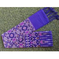 ราคา สไบทอลายแพรวาสไบแพรวากาฬสินธุ์ผ้าสไบสไบ2หน้าสไบผู้หญิง (10513534528)