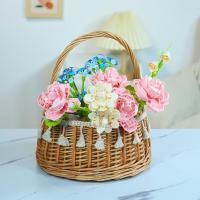 ราคา JAKI Jiaqi building blocks bouquet assembled lily of the valley roses full of stars flowers ornaments girls gift plant log (16682955487)