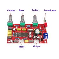 ราคา Lm1036 Op Amp Hifi Pre Amplifier Preamplifier Volume Tone Treble Bass Loudness Control Board Preamp Finished (20998031574)