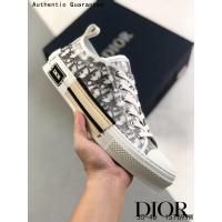 ราคา คริสเตียน ดิออร์ Authentic Christian Dior แท้ Christian Dior Urban Chic High Top Sneakers B23 Oblique Collection แบรนด์หรู รองเท้ากีฬา รองเท้าสเก็ตบอร์ด รองเท้าบาสเกตบอล รองเท้าวิ่ง (21046425156)