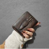 ราคา กระเป๋าสตางค์ กระเป๋าสตางค์ผู้ชาย แบบซิปรอบใบยาว ลายหนังจรเข้ มีกล่องแถมทุกใบ พร้อมส่งทันที (17533806877)