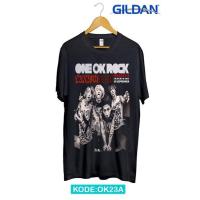 ราคา เสื้อยืดผู้ชาย Kaos one ok rock live in jakarta 2023 bahan katun premium ok23a (19801958108)
