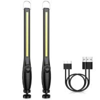 ราคา ไฟฉาย LED แบบแม่เหล็กชาร์จไฟได้ USB ตะขอแขวนโคมไฟพกพาแสงไฟตรวจสอบตั้งแคมป์ไฟซ่อมรถ (21171238261)