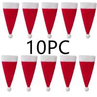 ราคา A Decoration 10ชิ้นบนโต๊ะอาหารที่วางกระเป๋าหมวกคริสต์มาสตกแต่งคริสต์มาสอุปกรณ์ครัวตกแต่งบ้าน2022เครื่องประดับคริสต์มาส (16430805089)