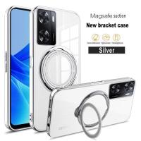 ราคา เคสที่วางโทรศัพท์แหวนชุบใสใสสำหรับ Oppo A57 A77 A57S A77S 4G 5G OppoA57 OppoA77 OppoA77S OppoA57S 2023เคสแม่เหล็กกันกระแทกด้านหลัง (20319938358)