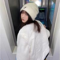 ราคา ชื่อร่วม kangol หมวกถักขนกระต่ายหมวกไหมพรมจิงโจ้ฤดูหนาวใหม่ ins หมวกกันหนาวแบบลำลองสำหรับผู้ชายและผู้หญิง (20701894476)