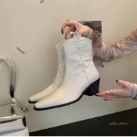 ราคา chloe store VINTAGE BOOTS รองเท้าบูทหุ้มข้อ สีน้ำตาล ดำ ขาวครีม (21011267398)