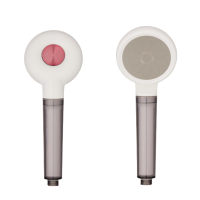 ราคา PURILIFE SHOWER HEAD STANDARD Made in Korea 3Step Filter HMF filter HAC filter Light Red glossy 1Set 1Box Wide Shower Head (19392408999)