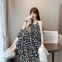 ราคา เสื้อชีฟองผู้หญิงเสื้อแขนกุดพิมพ์ลายดอกเดซี่ (18192060613)