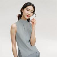ราคา Closet Crush Turtle neck sleeveless top Grey เสื้อแขนกุดคอเต่าสีเทา (21119941707)