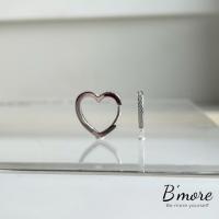 ราคา Bmore CZ Heart Hoop Silver 925 (18514776686)