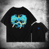 ราคา One Piece นกอมตะ Marco พิมพ์เสื้อยืดแขนสั้นผ้าฝ้ายเสื้อยืดฤดูร้อน ผ้าฝ้าย 100 S 5XL (20007722343)