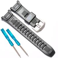 ราคา สายยางเรซิ่นสำหรับ Casio PRG130 PRW1500 ชายเรซิ่นสายรัดปีนเขากีฬากันน้ำแทนสายนาฬิกาอุปกรณ์เสริม (17879546738)