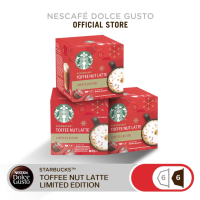 ราคา NEW STARBUCKS แคปซูลเครื่องชงกาแฟ เครื่องชงกาแฟ แคปซูล กาแฟคั่วบด 16 แคปซูล NESTLE STARBUCKS TOFFEE NUT LATTE LIMITED EDITION จำนวนจำกัด (10613434199)
