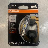 ราคา หลอดไฟหน้า Osram T19 LED แบบไม่มีขา แสงขาว (19520552785)