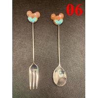 ราคา ช้อนส้อม ลายการ์ตูน น่ารักมากจ้าพร้อมส่ง เลือกลายทักแชทจ้า (18499764127)