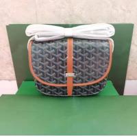 ราคา GOYARD กระเป๋าสำหรับทุกเพศผ้าใบกระดุมเม็ดเดียวใช้งานได้อเนกประสงค์สำหรับถ่ายภาพสตรีทกระเป๋าบุรุษไปรษณีย์2023ขนาดเล็กใหม่ (20702880355)