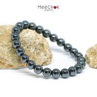 ราคา หินเฮมาไทต์ แร่เฮมาไทต์ Hematite 8 มิล แร่ในตระกูลเหล็กไหล หินมงคล หินสี หินนำโชค กำไลหินมงคล กำไลหิน กำไลข้อมือ กำไลหินเสริมดวง หินสีเงิน (967312307)