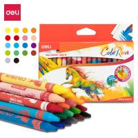 ราคา Deli สีชอล์ค Oil Pastels 12สี 18สี 24สี สีชอล์คน้ำมัน คุณภาพสูง สีสด เหมาะระบายสี (19922185114)