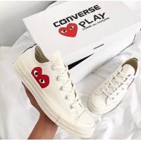ราคา รองเท้า Comme des Garcons Play Converse คอนเวิร์ส รองเท้าใส่เรียน การันตีของแท้ 100 พร้อมส่ง สินค้ามีกล่อง (17858130254)