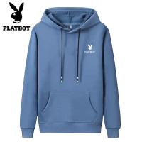 ราคา Playboy เสื้อสเวตเตอร์แขนยาวมีฮู้ดเสื้อสเวตเตอร์สไตล์เดียวกันของผู้ชายและผู้หญิงพิมพ์สีล้วนลำลองฤดูใบไม้ร่วงและฤดูหนาว (11066108226)