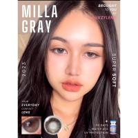 ราคา Milla สีน้ำตาลสีเทา Luxzy lens คอนแทคเลนส์ Bigeye (19832244438)
