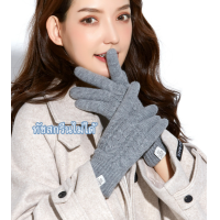 ราคา ถุงมือกันหนาวไหมพรมอุ่น ทัชสกรีนมือถือได้ (20032053725)