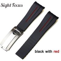 ราคา 20มิลลิเมตรโค้ง End นาฬิกาวงสำหรับ Rolex สายนาฬิกา Submariner GMT เรือยอชท์โท Explorer Watch Bands สร้อยข้อมือเข็มขัดสำหรับ Seiko Tudor (20724840143)