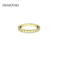 ราคา สินค้าใหม่ สวารอฟสกี้ MATRIX แหวนเครื่องประดับสตรีแหวนคริสตัลสีเหลือง New Product Swarovski MATRIX Ring Womens Jewelry Womens Ring Yellow Crystal (18781753009)