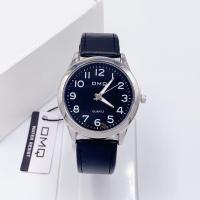 ราคา นาฬิกาผู้ชาย นาฬิกาข้อมือชาย สายหนัง OMQ แบรนด์แท้ กันน้ำ100 (18711296126)