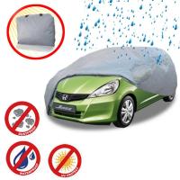 ราคา ผ้าคลุมรถยนต์ กันฝน กันแดด รุ่น ฮอนด้า แจ๊ส Honda Jazz ปี 2008 2013 สีเงิน Silver 1 ผืน (7435144548)