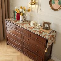 ราคา โต๊ะกาแฟแบบนักวิ่งโต๊ะย้อนยุคสไตล์อเมริกัน40X250 4 6 8 10ที่นั่งนักวิ่งโต๊ะสูงและหรูหราพิมพ์ที่ปรับเตียงขอบโต๊ะผ้าโต๊ะนักวิ่งตู้ที่ปรับเตียงโต๊ะทานอาหารโต๊ะสำหรับตกแต่งผ้าโต๊ะทานอาหาร (20891694978)